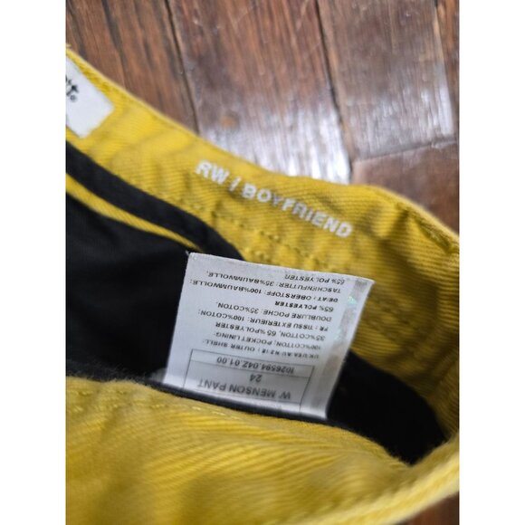 Carhartt Work in Progress Yellow Cut Off Shorts - Picture 12 of 15